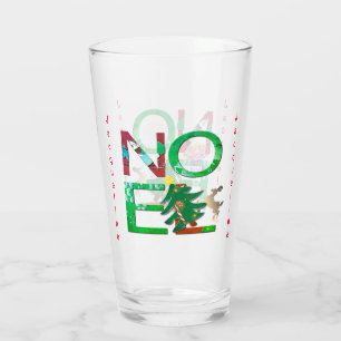 Weihnachten Christmas Glass Cup Glas