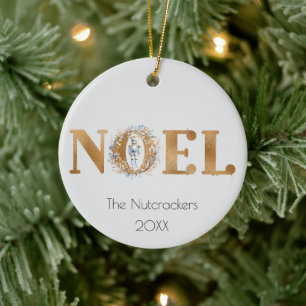 Weihnachten Christmas Nutcracker Ballett Foto Keramik Ornament