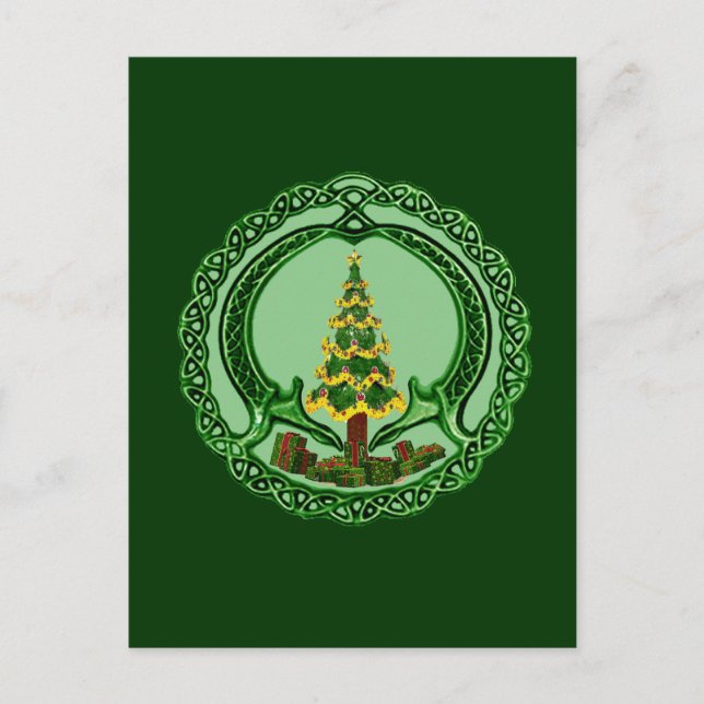 Weihnachten Claddagh (Vorderseite)