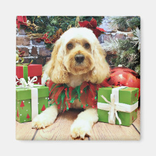 Weihnachten - Cockapoo - Freund Magnet