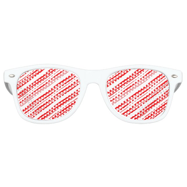 Weihnachten Cool Candy Cane für Donaldus Sonnenbrille (Vorderseite)