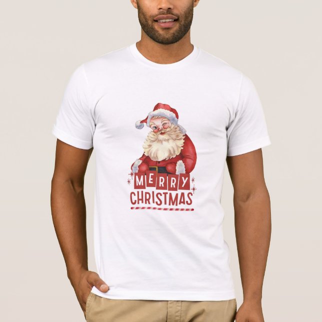 "Weihnachten Cool" T-Shirt (Vorderseite)
