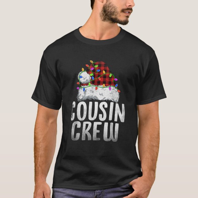 Weihnachten Cousin Crew Weihnachten Weihnachten Fa T-Shirt (Vorderseite)