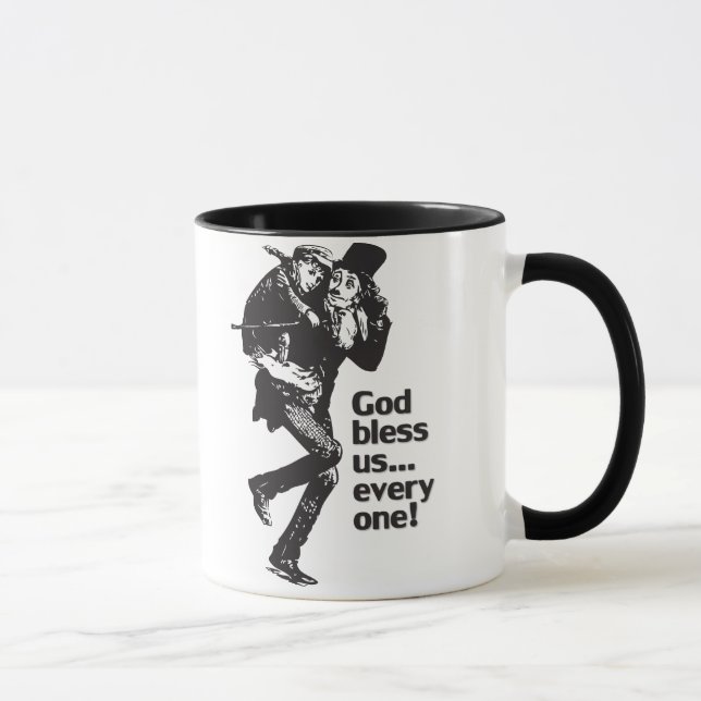 Weihnachten-Cratchit Tasse (Rechts)