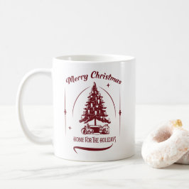 Weihnachten daheim Vintage-Design Kaffeetasse