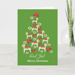 Weihnachten Dala Pferde