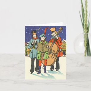 Weihnachten Dankeschön Vintage Dankeskarte