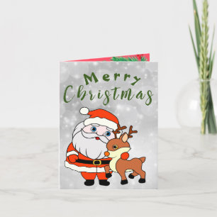 Weihnachten Dankeskarte