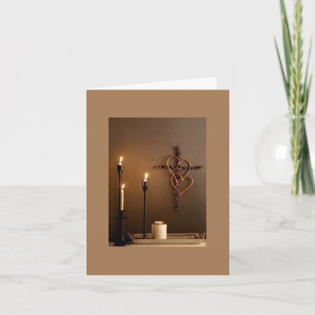 Weihnachten Dankeskarte (Vorderseite)