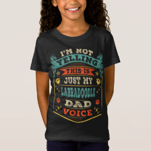 Weihnachten Das ist mein Labradoodle Hund Vater Da T-Shirt