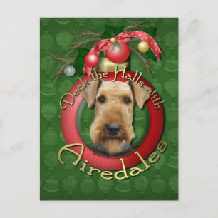 Weihnachten - Deck - Airedales