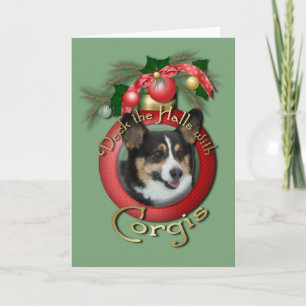 Weihnachten - Deck der Hallen - Corgis