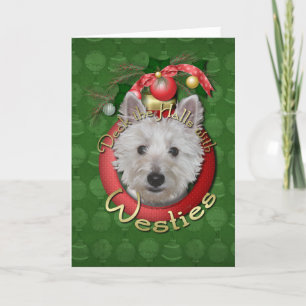 Weihnachten - Deck der Hallen - Westies - Tank
