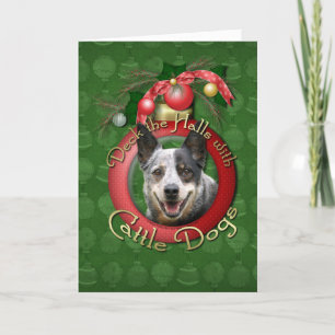 Weihnachten - Deck the Halls - Rinder Hunde