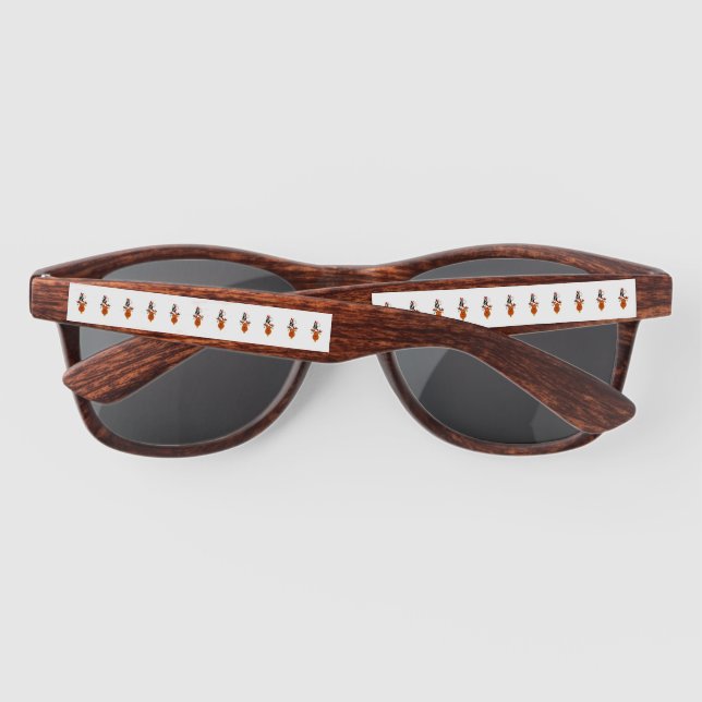 Weihnachten Deer Bells Bauble Rudolf Schneeflocken (Rückseite)