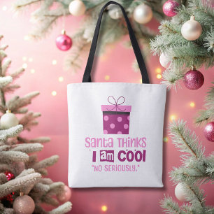 Weihnachten denkt ... Tasche Rosa und Burgund