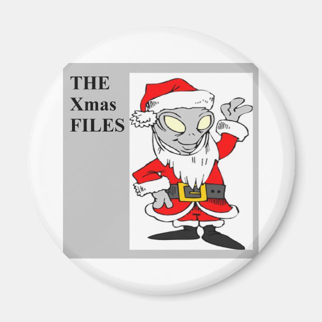 Weihnachten der Alien Magnet (Vorne)