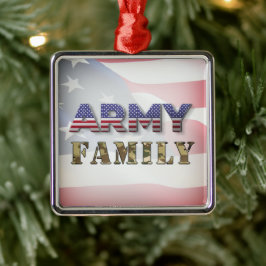 Weihnachten der Armee Ornament Aus Metall