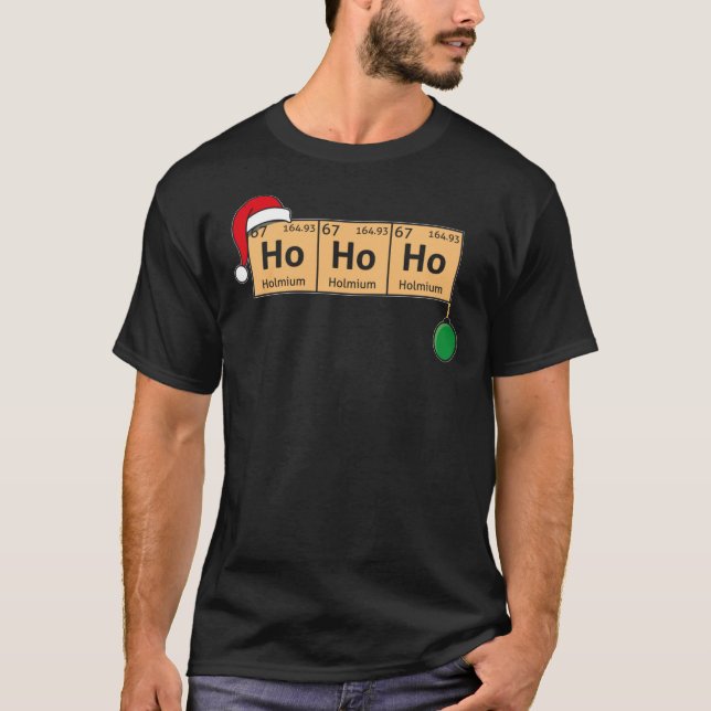 Weihnachten der Chemie T-Shirt (Vorderseite)
