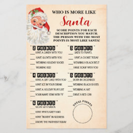 Weihnachten, der die Weihnachtskarte am liebsten m Flyer