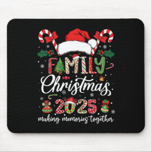 Weihnachten der Familie 2025 Matching Squad Santa Mousepad