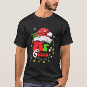 Weihnachten der Familie Herr und Frau Santa Claus T-Shirt