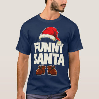 Weihnachten der Familie Matching Funny Santa Funny T-Shirt