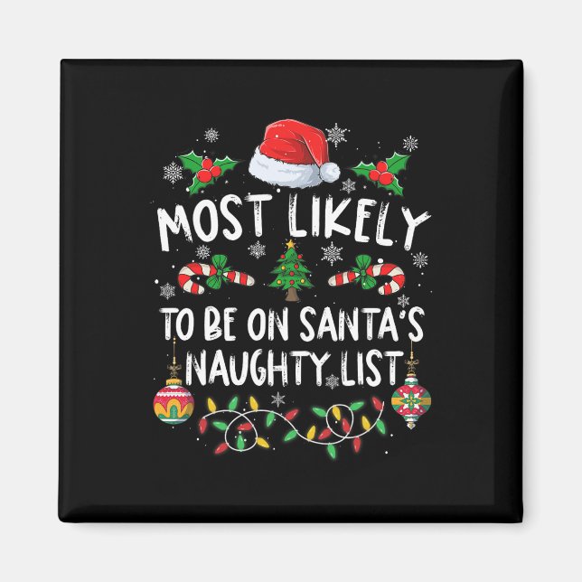 Weihnachten der Familie wird am ehesten auf der Na Magnet (Vorne)