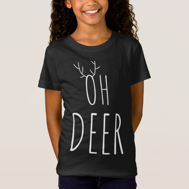 Weihnachten der Hirsche T-Shirt (Vorderseite)