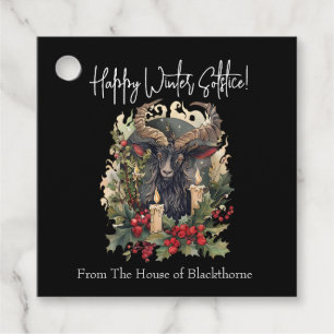 Weihnachten der klassischen Ziege Geschenkanhänger