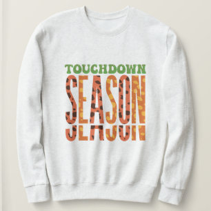 Weihnachten der Touchdown-Saison Sweatshirt