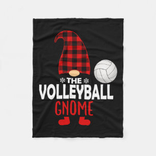 Weihnachten der Volleyball-Gnome-Familie Fleecedecke