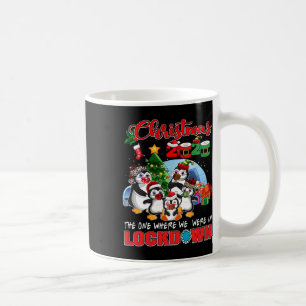 Weihnachten der, wo wir in Lockdown Pingui waren Kaffeetasse