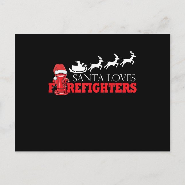 Weihnachten des Feuerwehrmanns Weihnachtsgeschenke (Vorderseite)