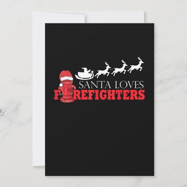 Weihnachten des Feuerwehrmanns Weihnachtsgeschenke (Vorderseite)