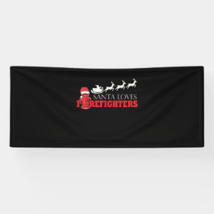 Weihnachten des Feuerwehrmanns Weihnachtsgeschenke Banner