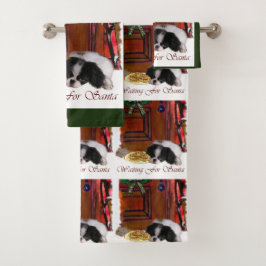 Weihnachten des japanischen Kinos Badhandtuch Set