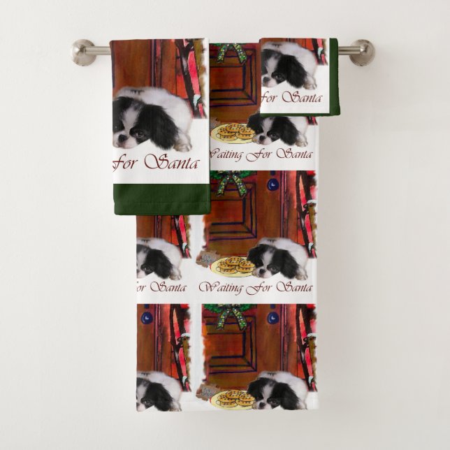 Weihnachten des japanischen Kinos Badhandtuch Set (Insitu)