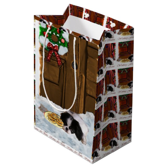 Weihnachten des japanischen Kinos Mittlere Geschenktüte (Rückseite Schrägansicht)