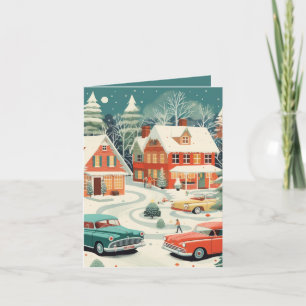 Weihnachten des Mittelalters Karte