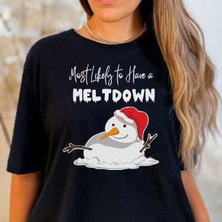 Weihnachten des Schneemanns ist am wahrscheinlichs T-Shirt