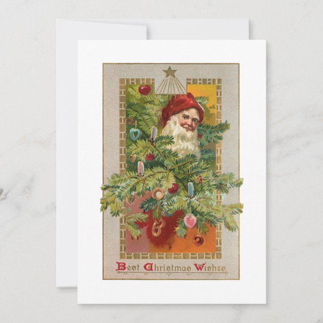 Weihnachten des Vaters mit dekorierter Tree & Star (Vorderseite)