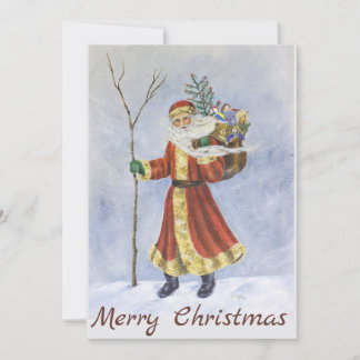 Weihnachten des Vaters, Spaziergang in der Schnee-