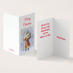 Weihnachten des Vaters, Spaziergang in der Schnee-