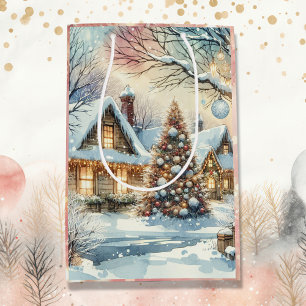 Weihnachten des Weißen Volkes Mittlere Geschenktüte