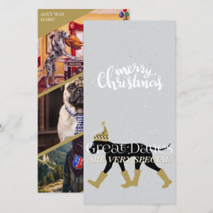 Weihnachten Deutsche Dogge Spaß Collage Benutzerde