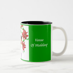 Weihnachten/Dezember Grüner Polterabend I Tasse