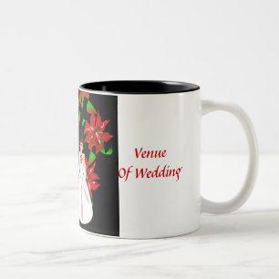 Weihnachten/Dezember Roter Polterabend Tasse I