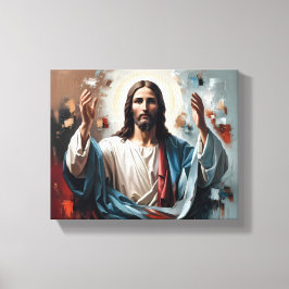 Weihnachten: Die ewige Ebbe des Lichts Leinwanddruck