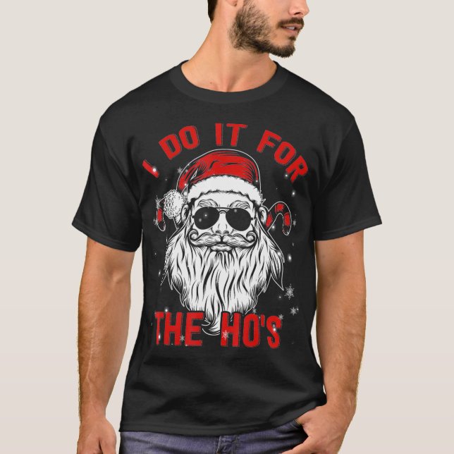 Weihnachten, die ich für die Weihnachtsmannschaft  T-Shirt (Vorderseite)